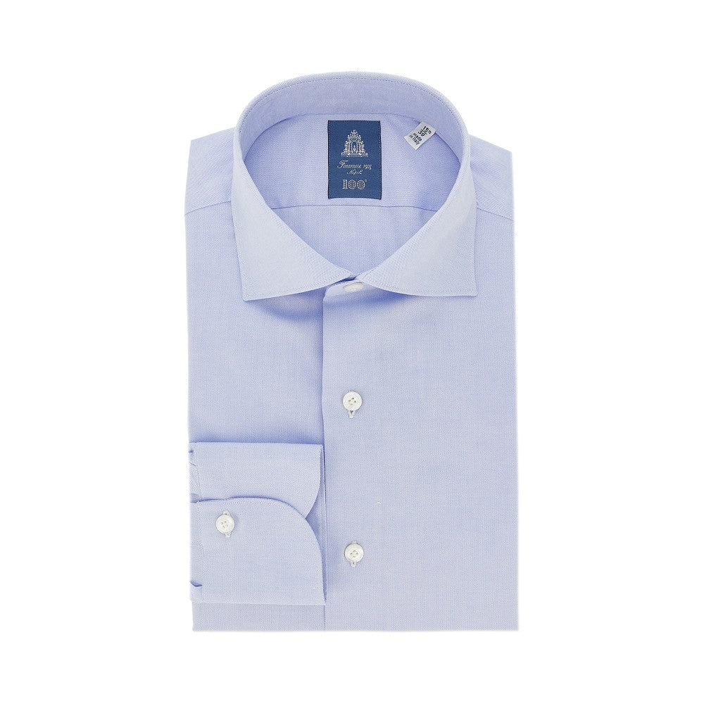 'Milano' cotton and cashmere blend shirt