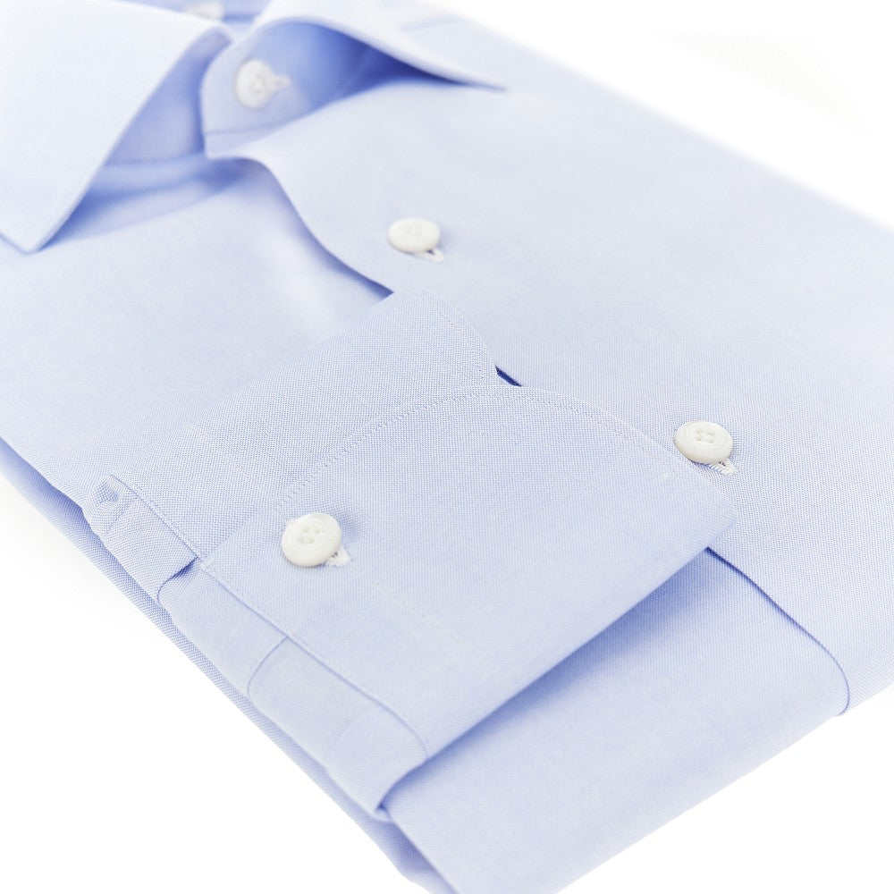 'Milano' cotton and cashmere blend shirt