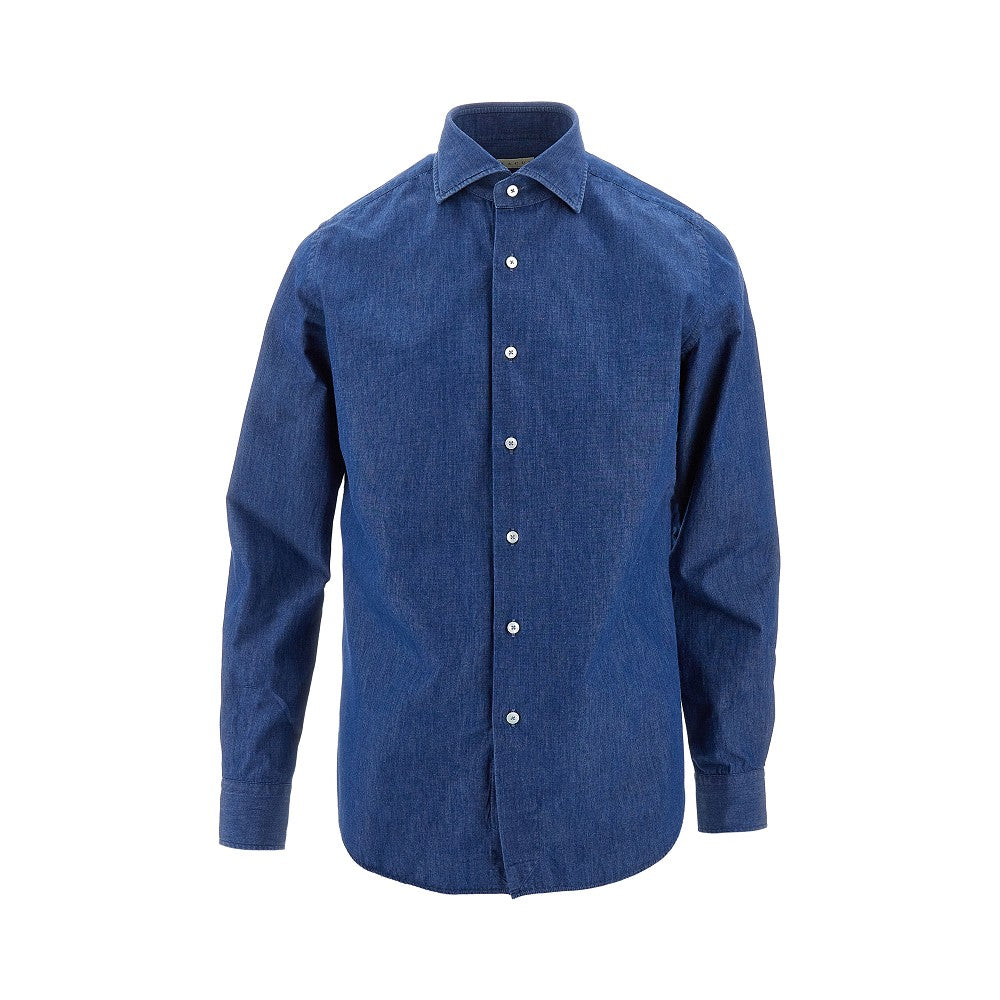 Denim effect Tailor Fit shirt