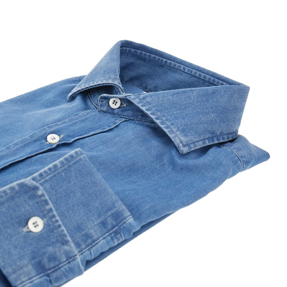 Camicia Easy Fit in denim