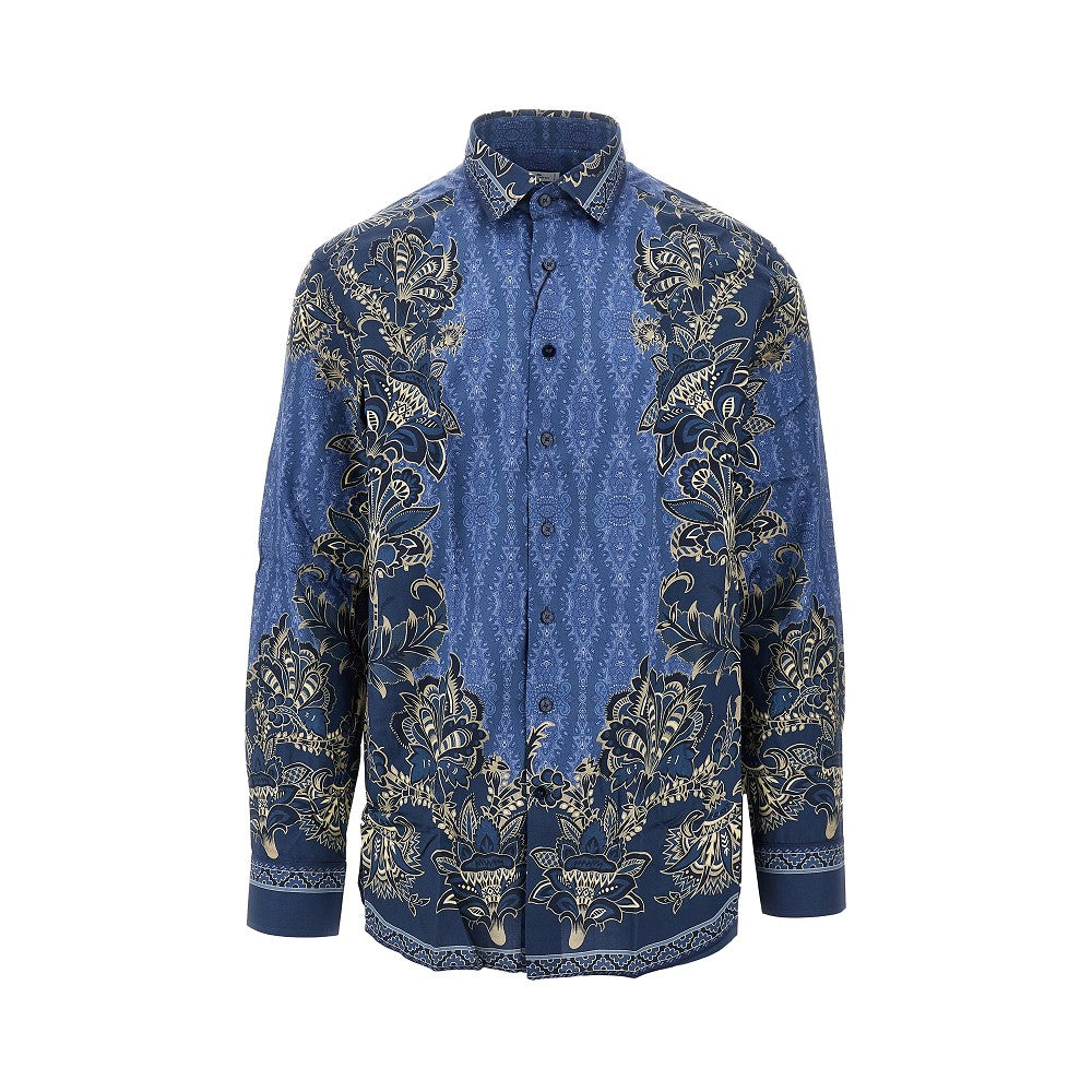 Camicia in cotone stampato