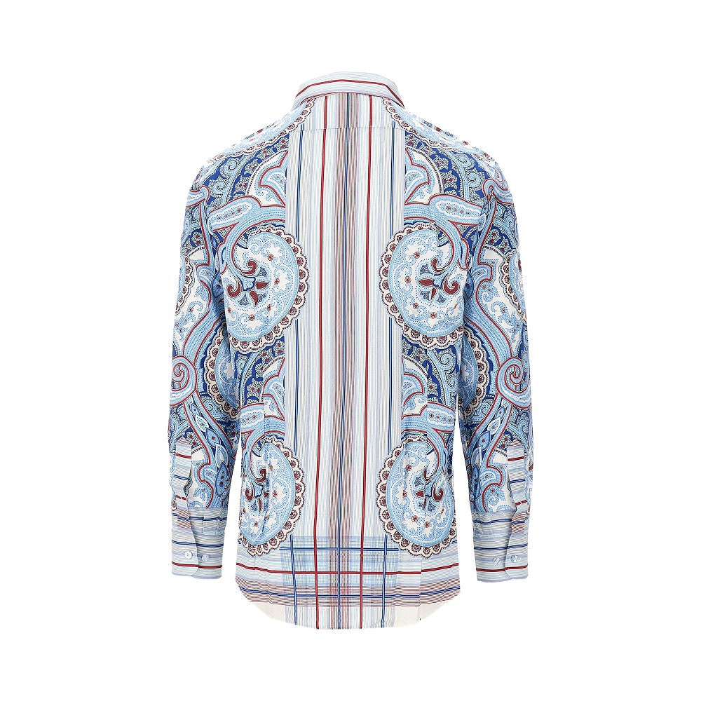 Camicia in cotone stampato