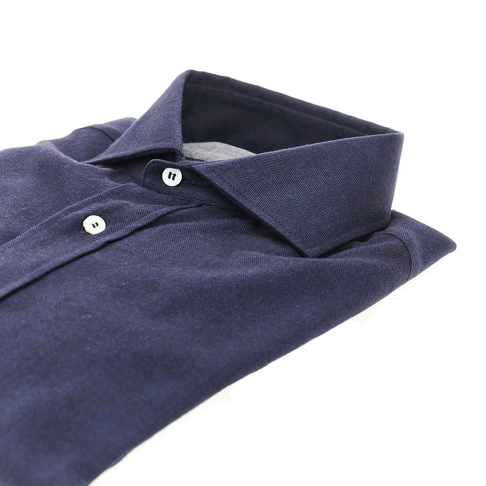 Lyocell and cotton-blend shirt