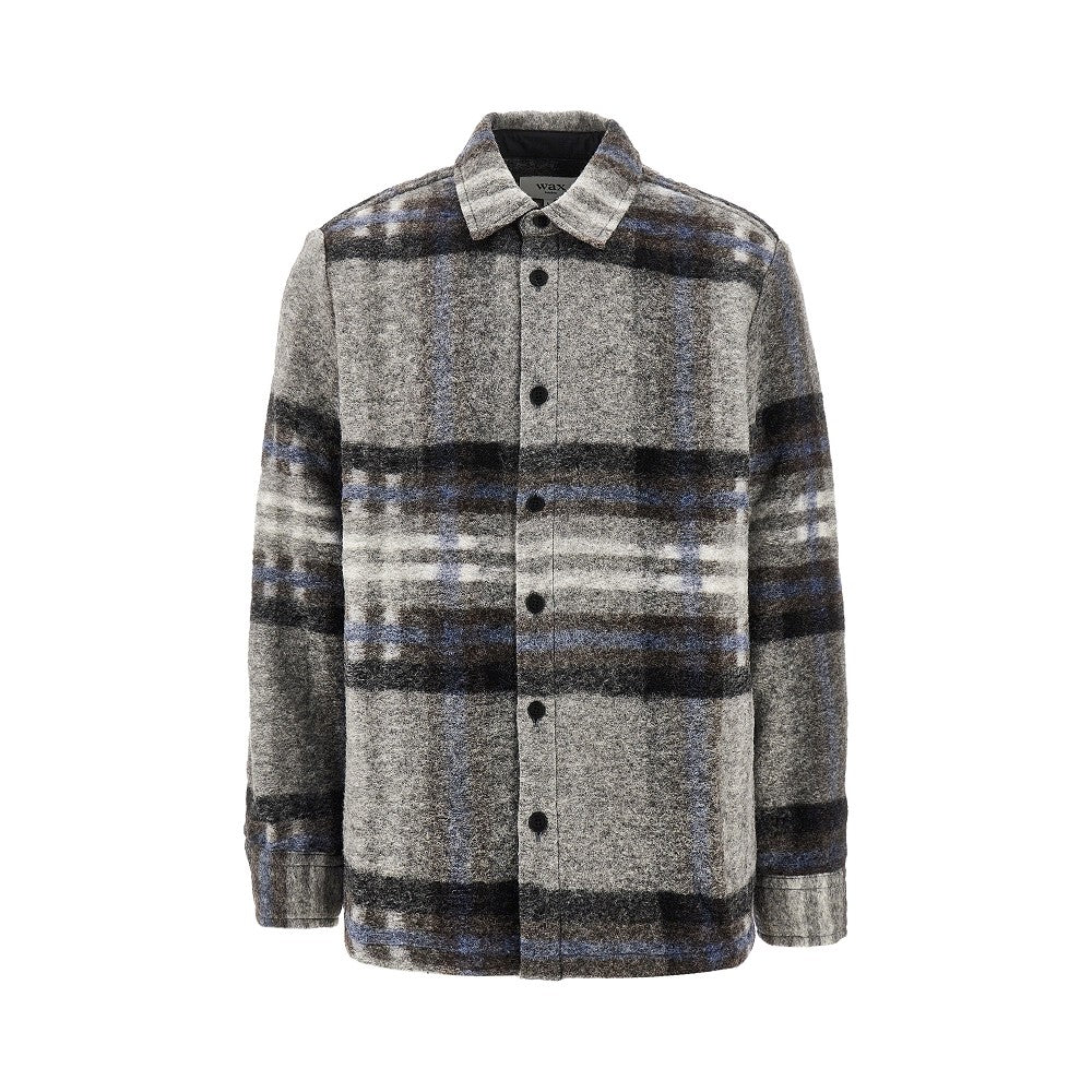 'Nolan' wool-blend overshirt
