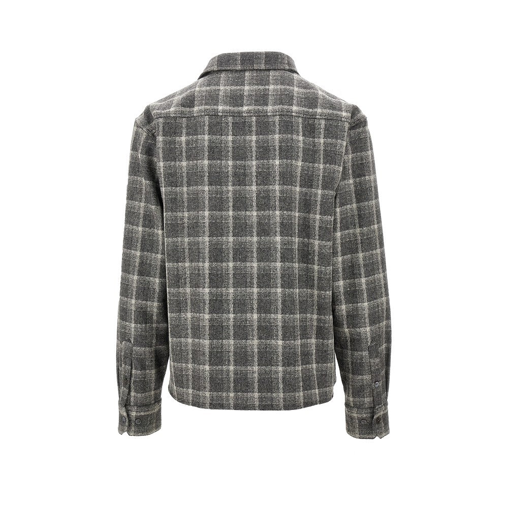 Check flannel shirt