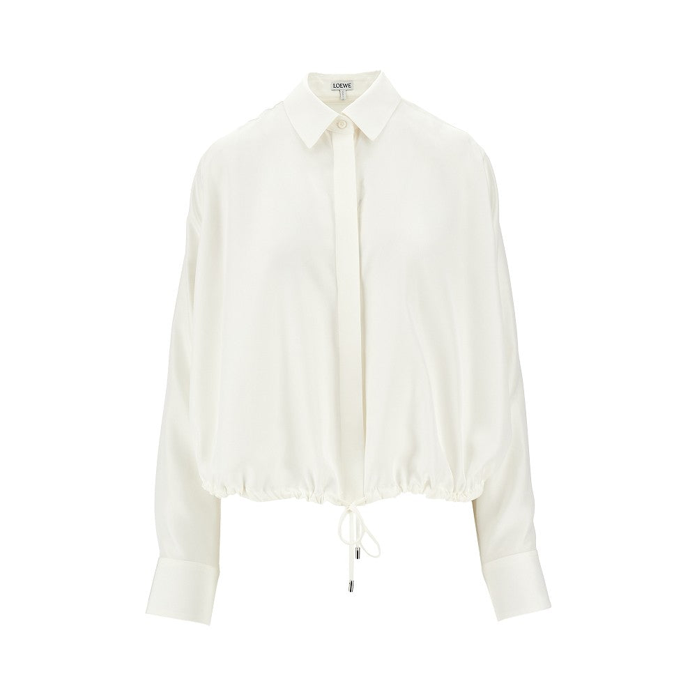Camicia Balloon Fit in seta