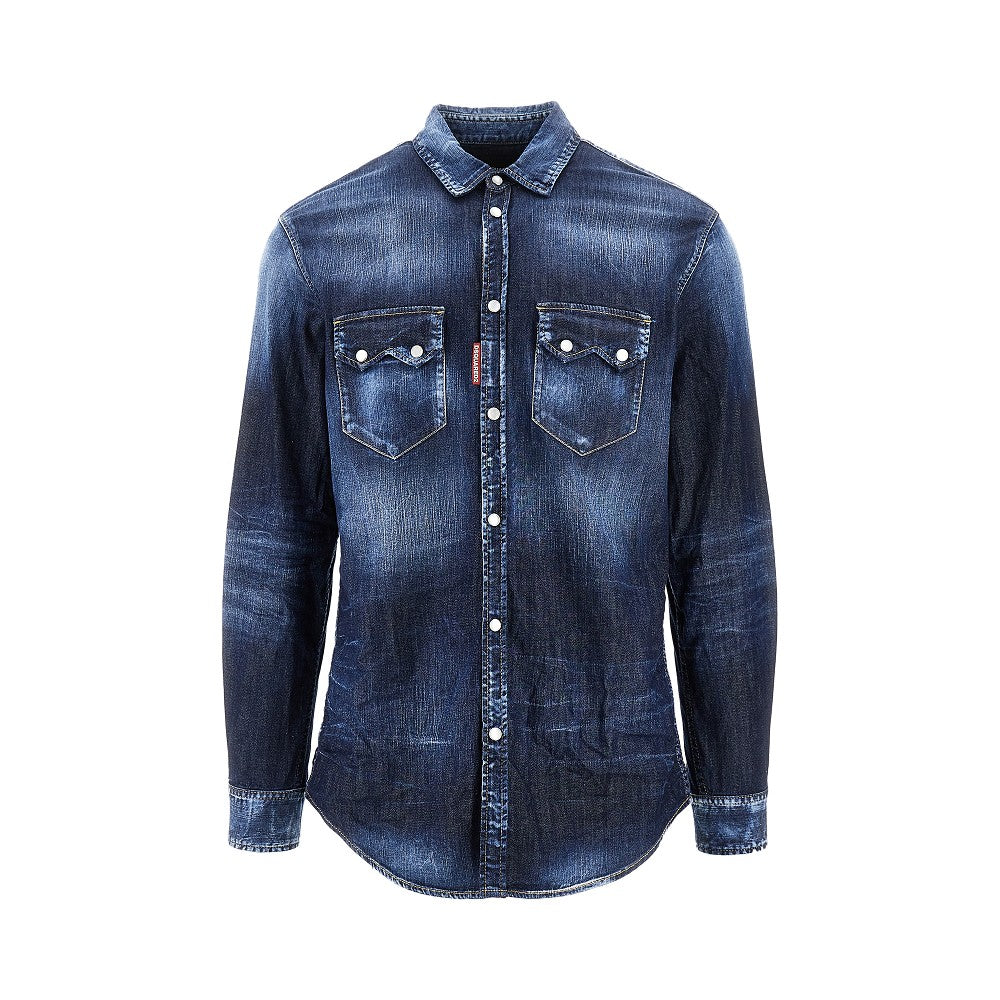 'Dan' Relaxed Fit denim shirt