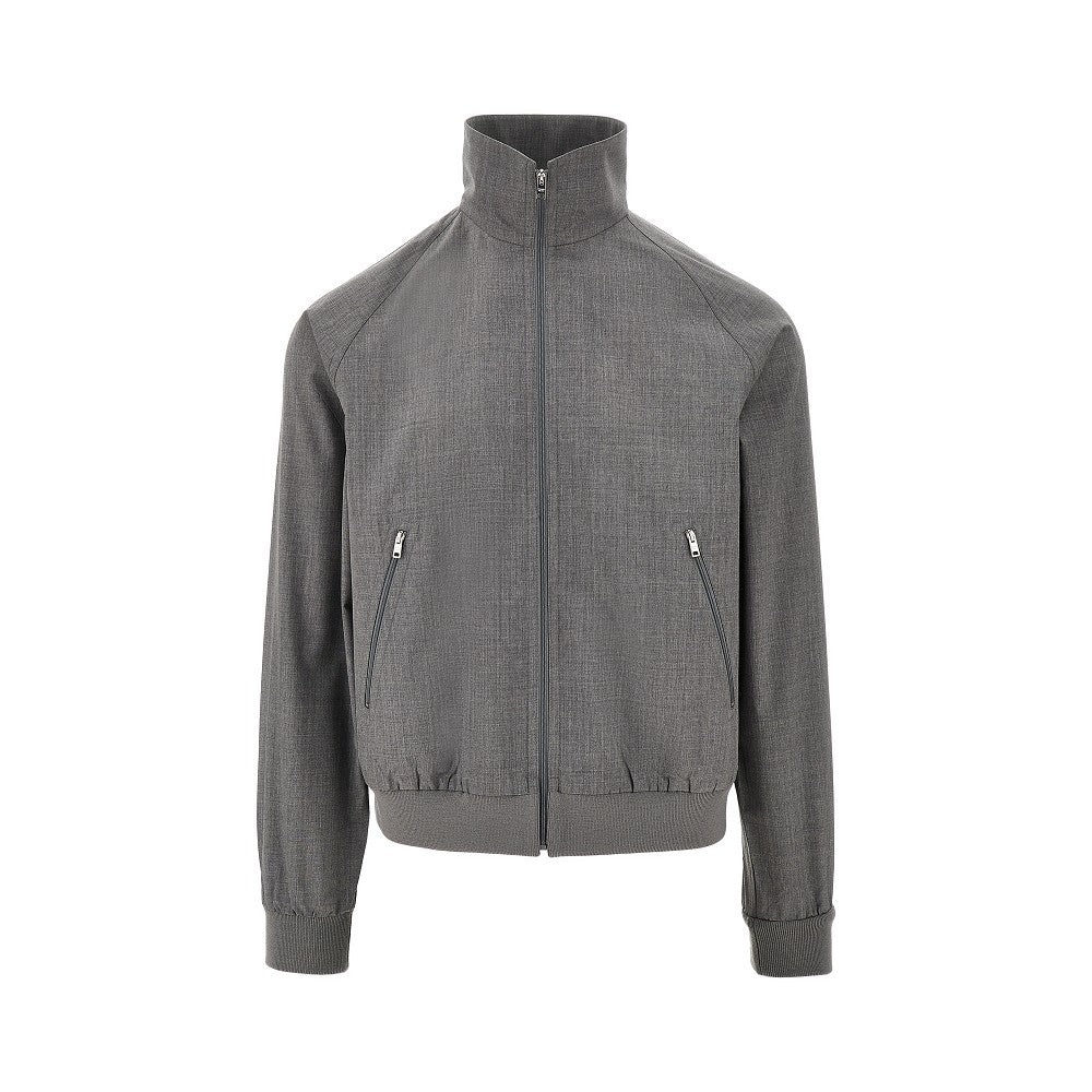 Bomber in lana mélange