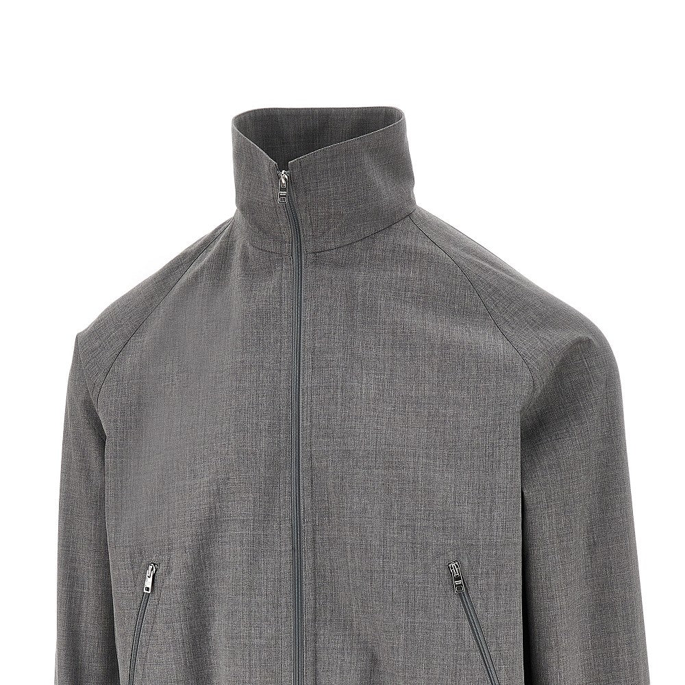Bomber in lana mélange