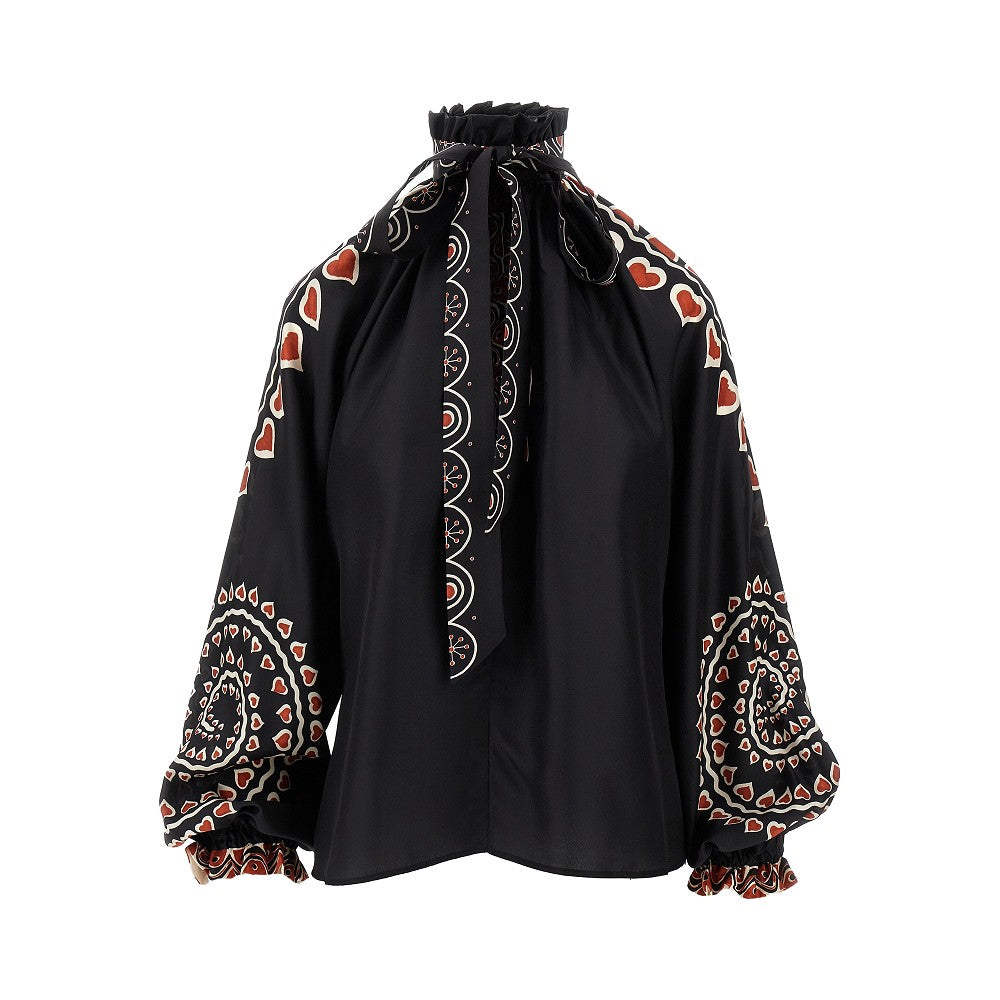 Blusa 'Cerere' in seta