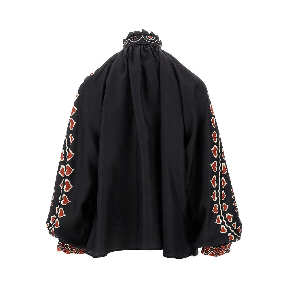 Blusa 'Cerere' in seta
