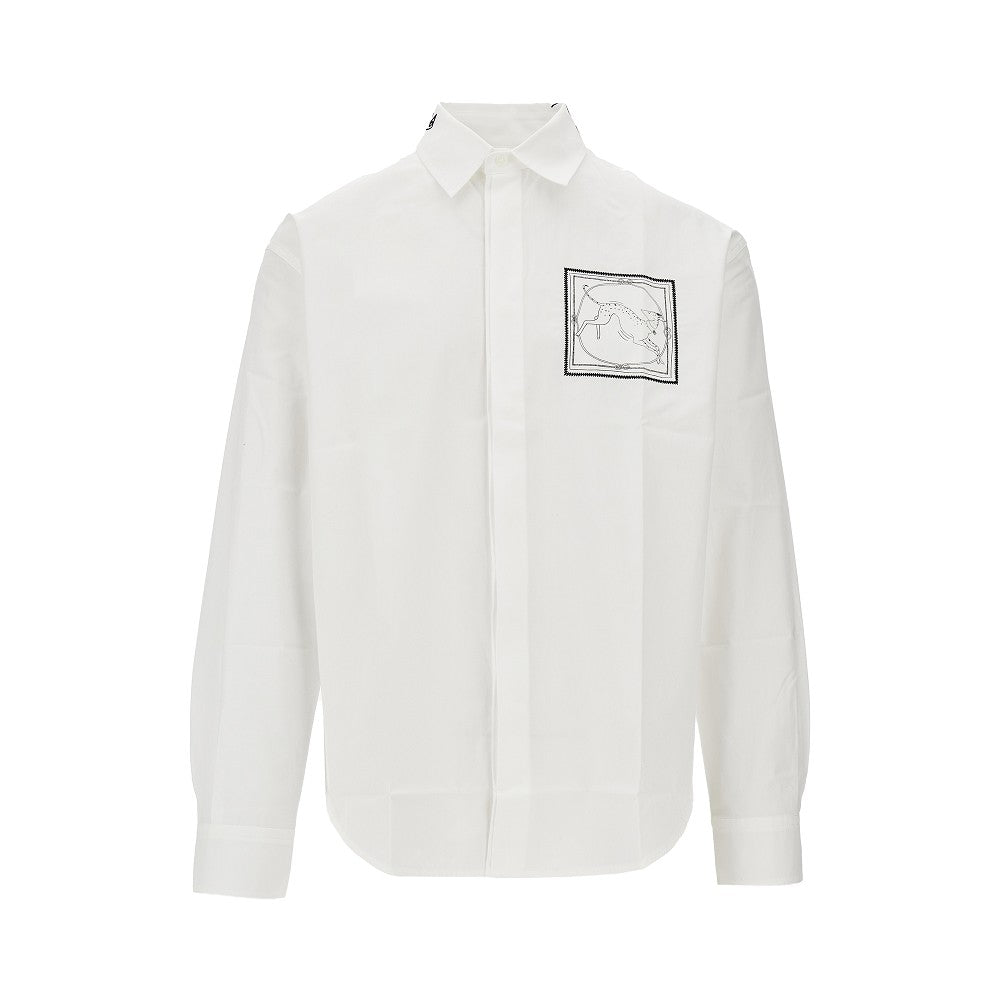 'Simon' shirt with Dog patch