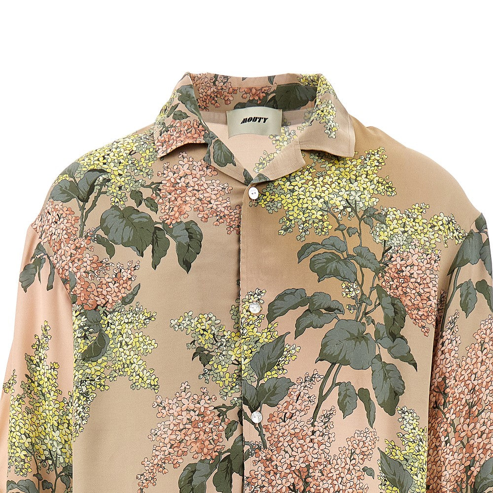'Axel' printed viscose shirt