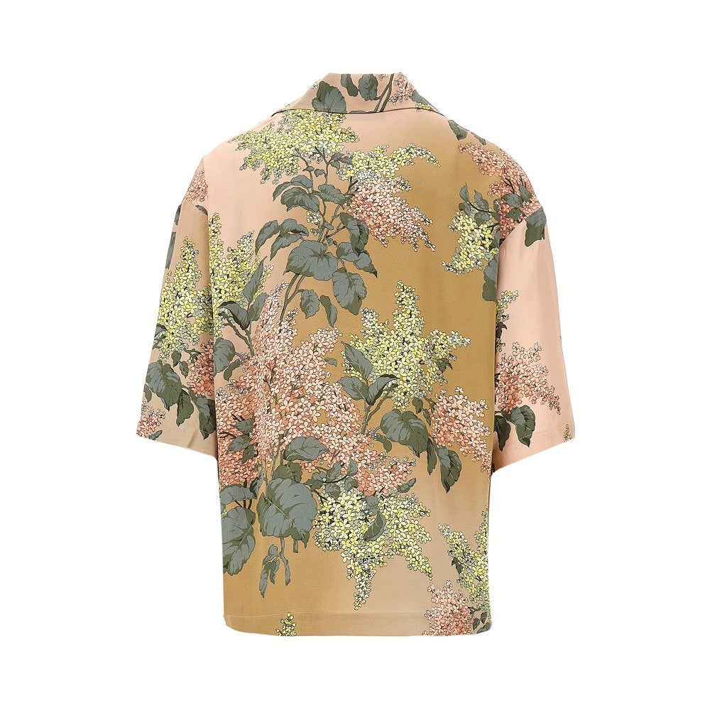 'Axel' printed viscose shirt