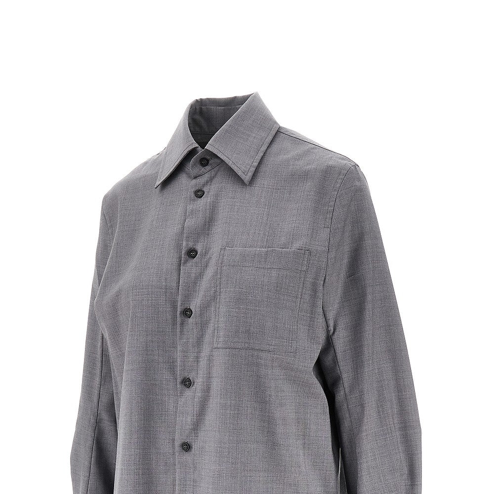 Wool canvas 'Tara' shirt
