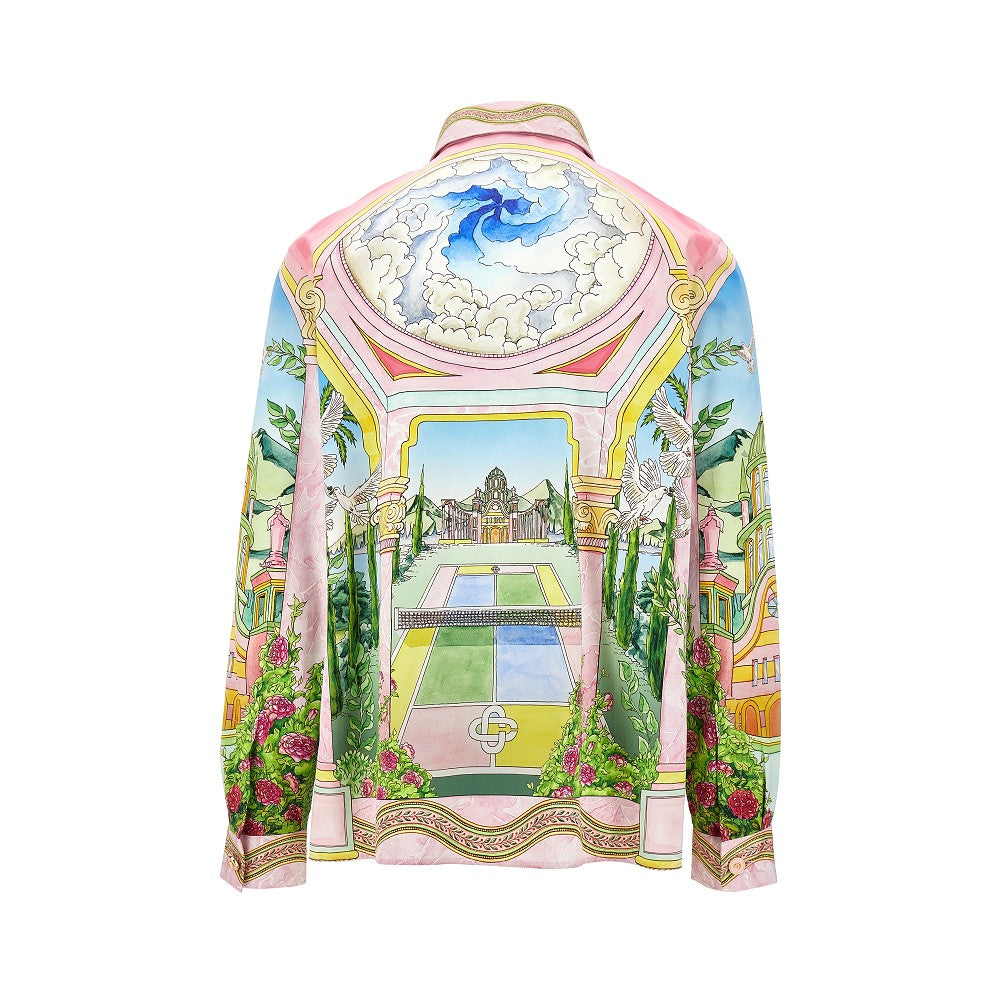 Camicia in popeline 'Le Jardin Ideal'