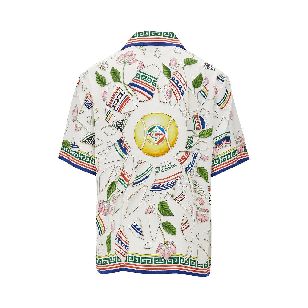 'Le Vase Brise' silk shirt