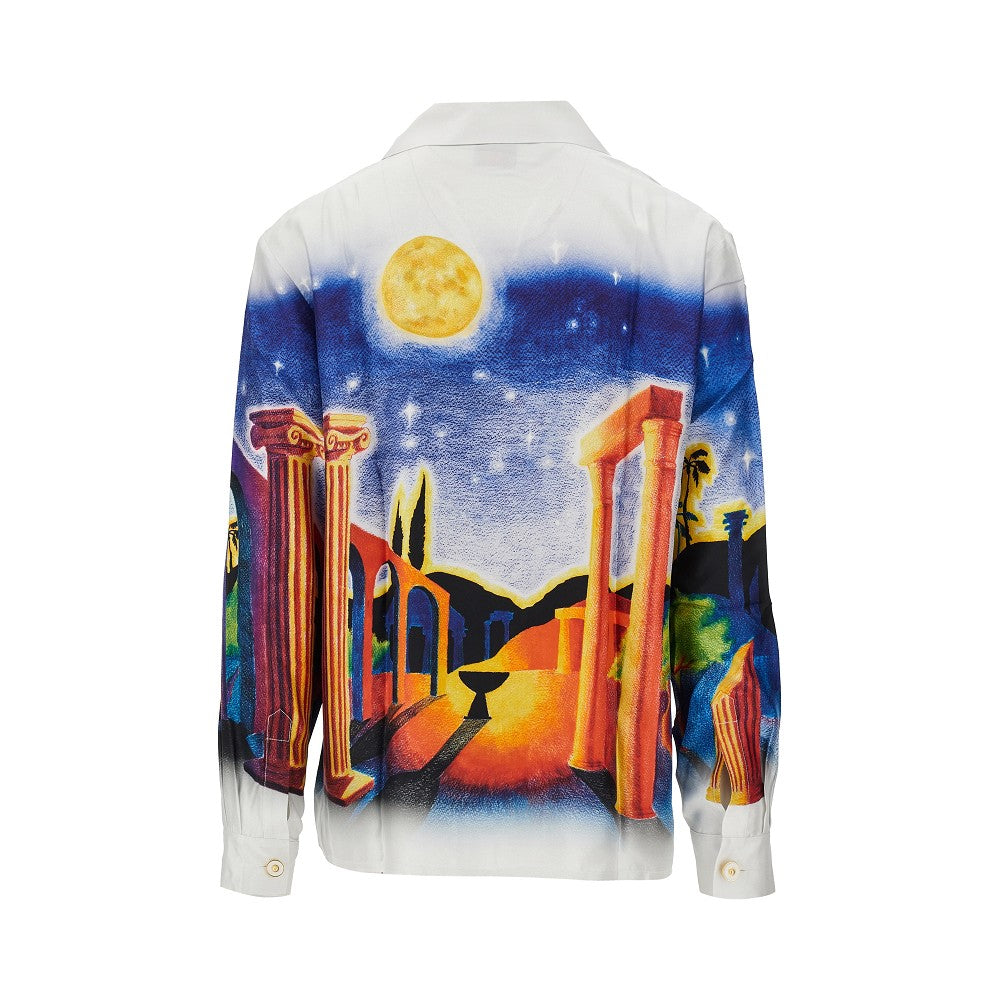 'Le Vase Brise' silk shirt