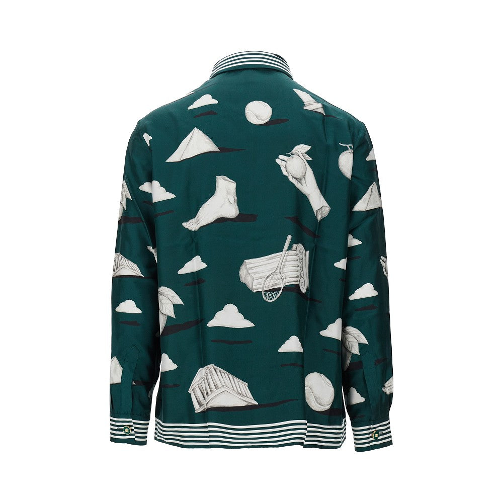 Camicia in seta 'Metaphysical'