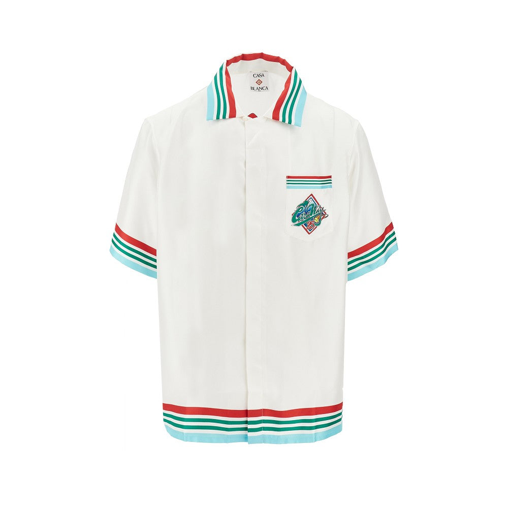 Camicia in seta 'Casa Way World Series'