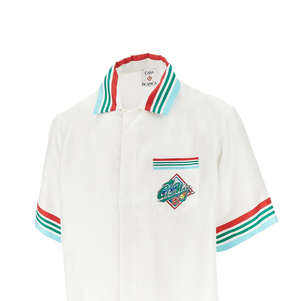 Camicia in seta 'Casa Way World Series'