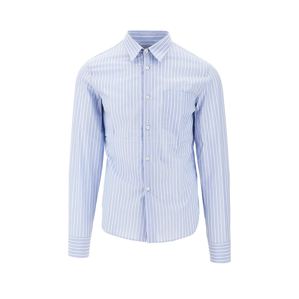 Camicia in cotone a righe