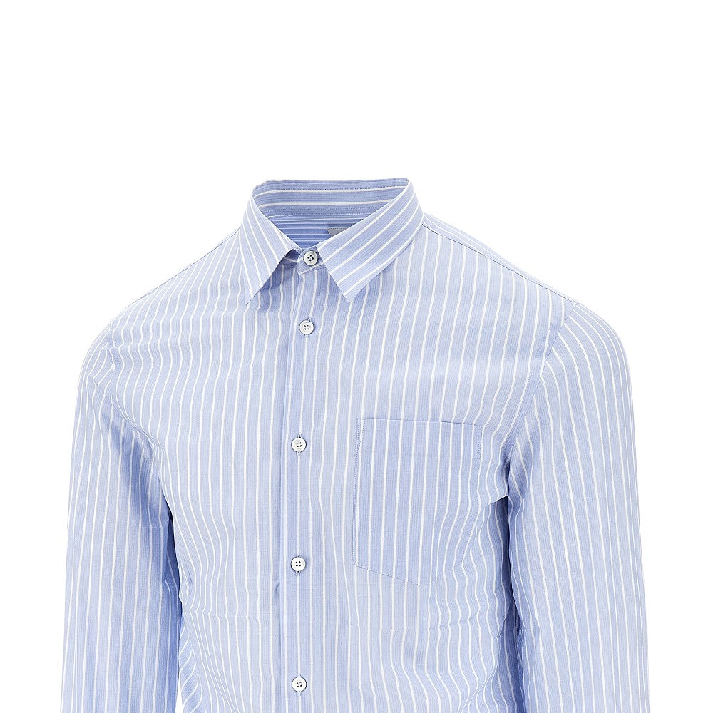 Camicia in cotone a righe