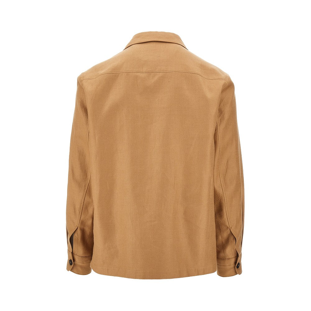 Overshirt in lino