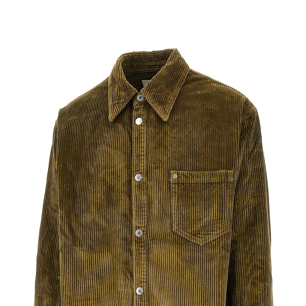 Oversized corduroy overshirt