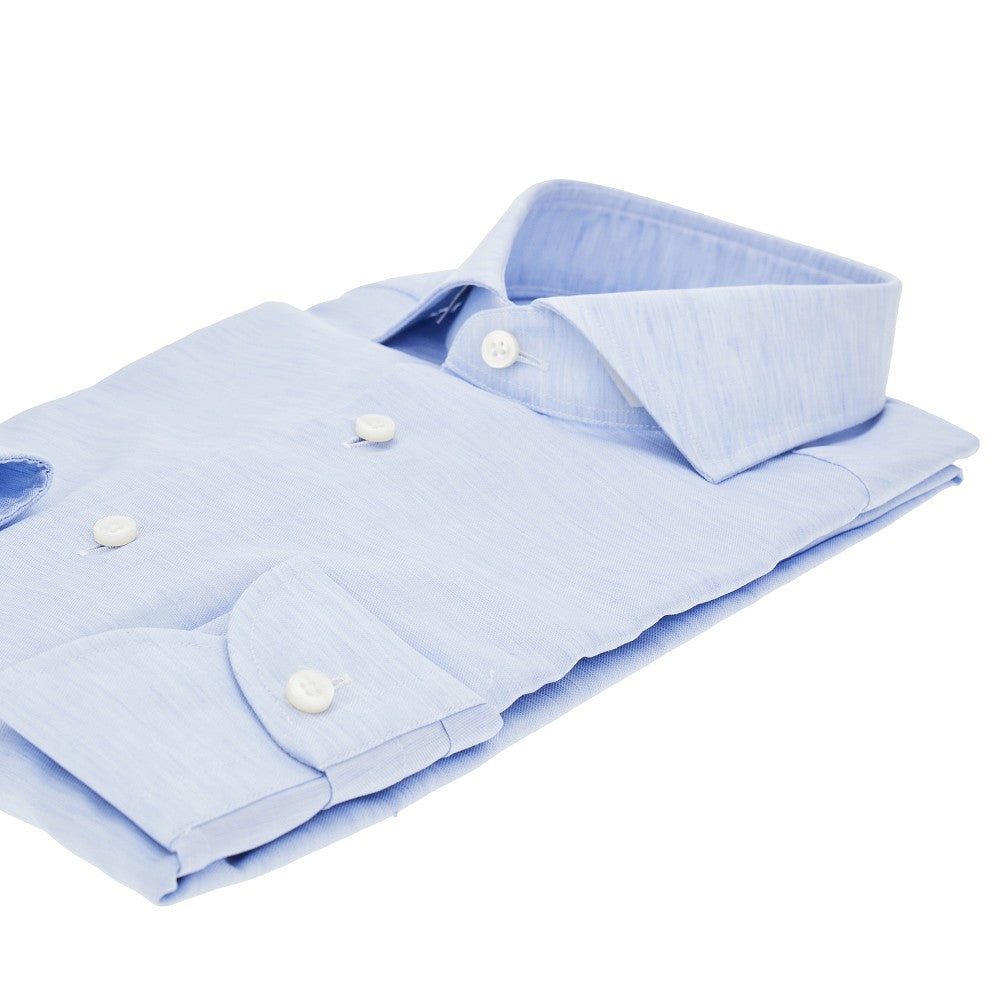 Tailor fit 'Travel' cotton and linen shirt