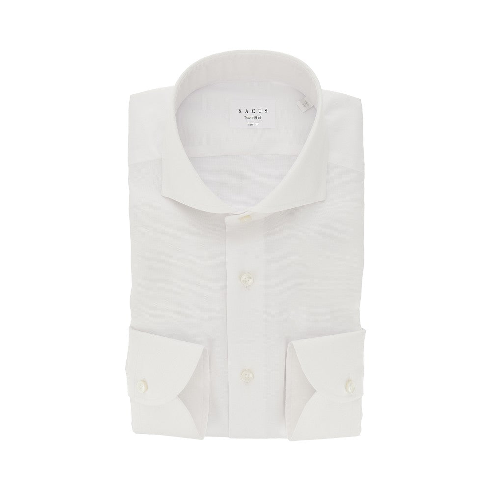 Tailor fit 'Travel' cotton shirt