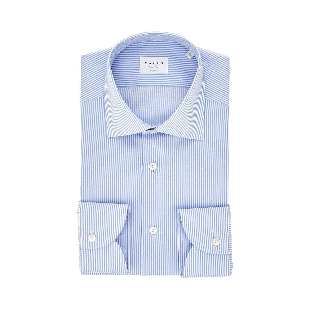 Camicia 'Travel Shirt' Tailor Fit in cotone