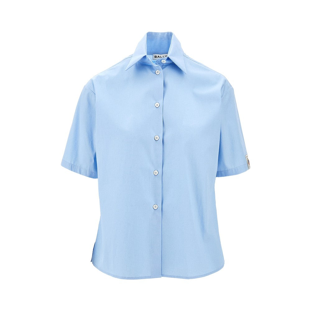 Camicia a manica corta in cotone