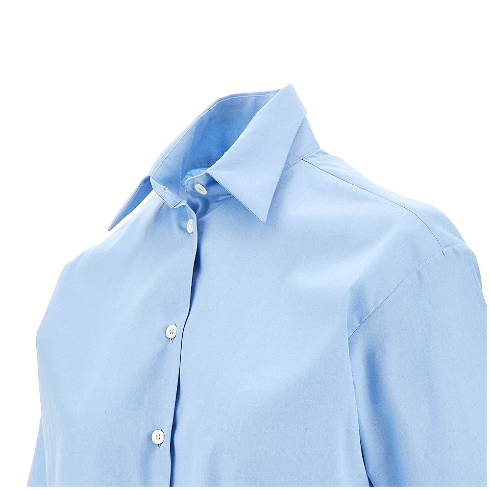 Camicia a manica corta in cotone