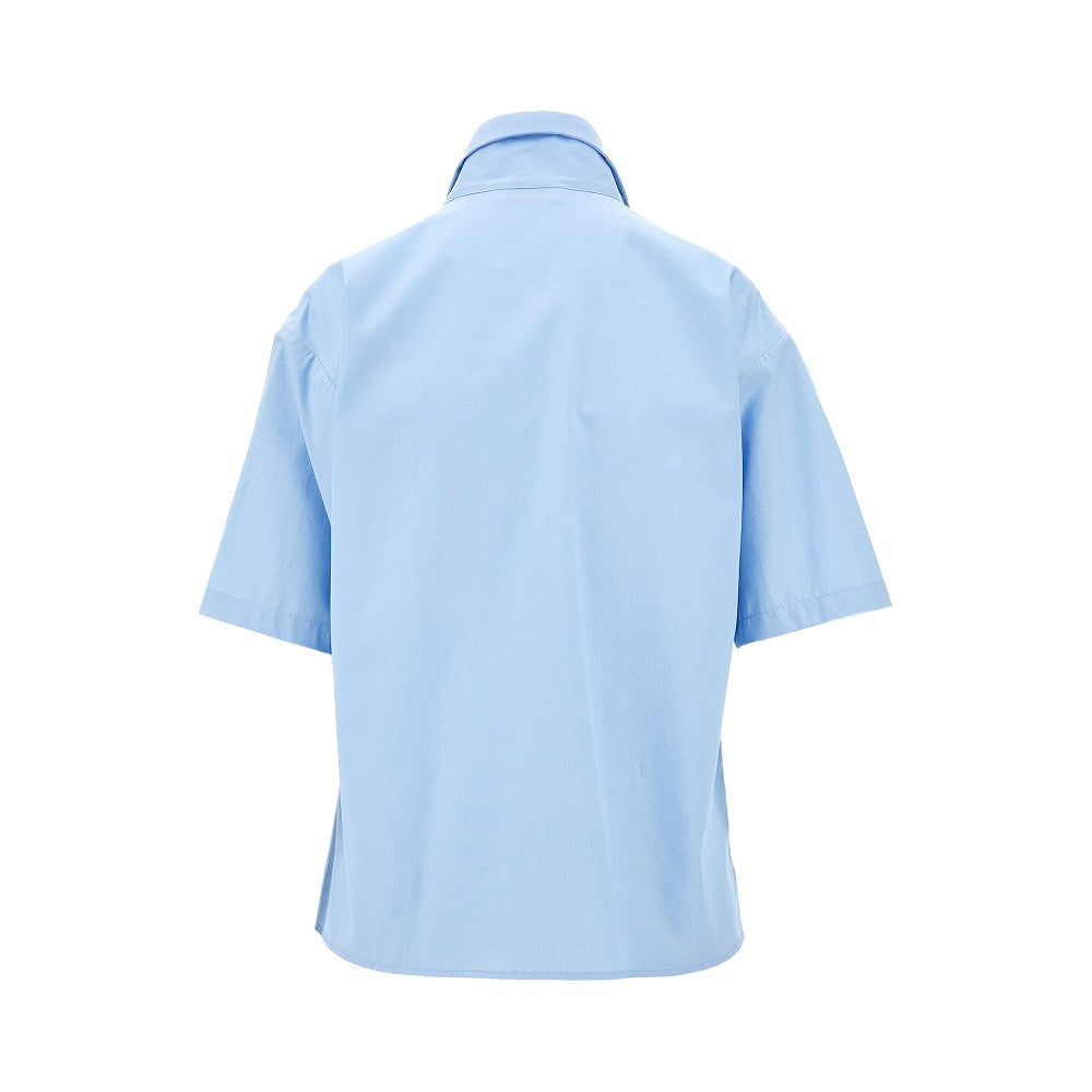 Camicia a manica corta in cotone