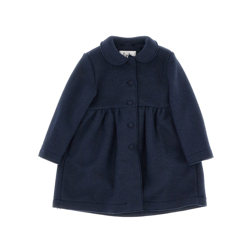 Cappotto in panno di misto lana