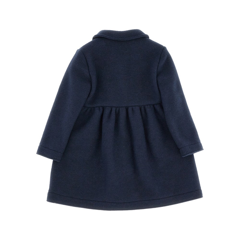 Cappotto in panno di misto lana
