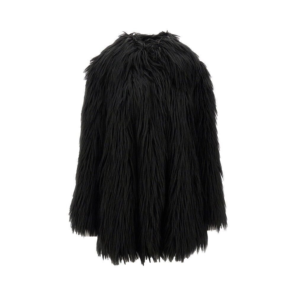 Faux fur coat