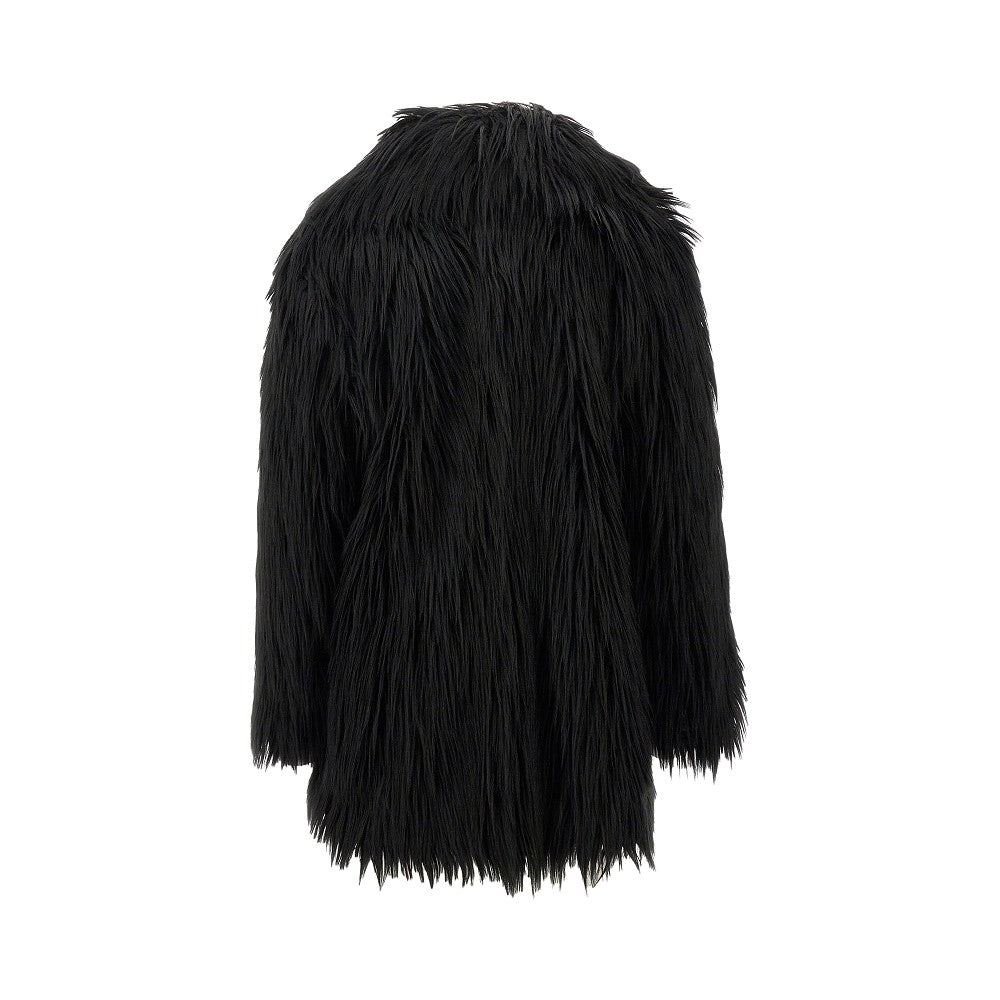 Faux fur coat