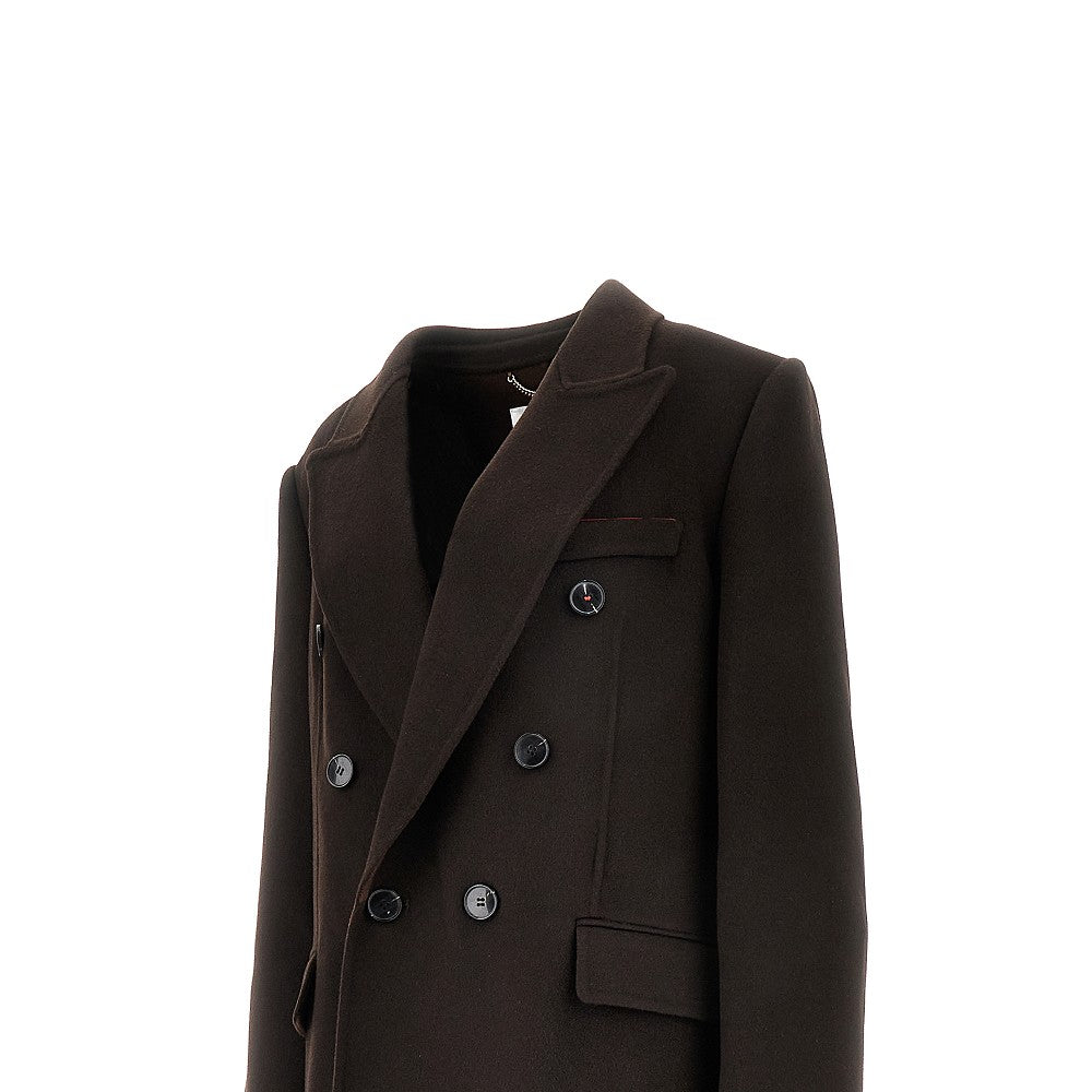 Cappotto oversize in lana e cachemire