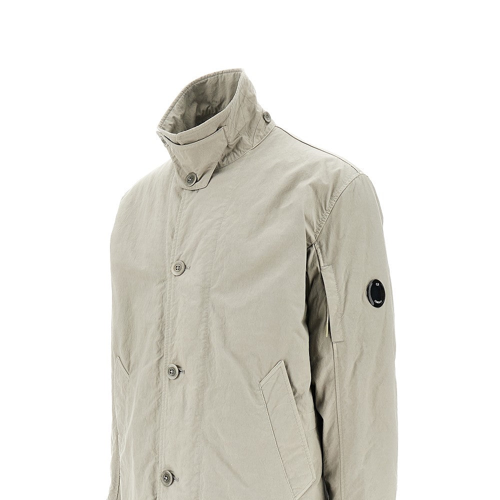 Nylon twill coat