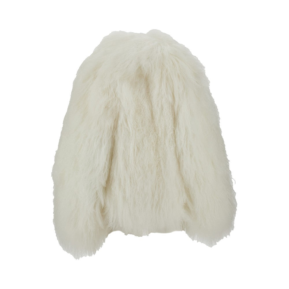 Cappotto in pelliccia di Mongolia