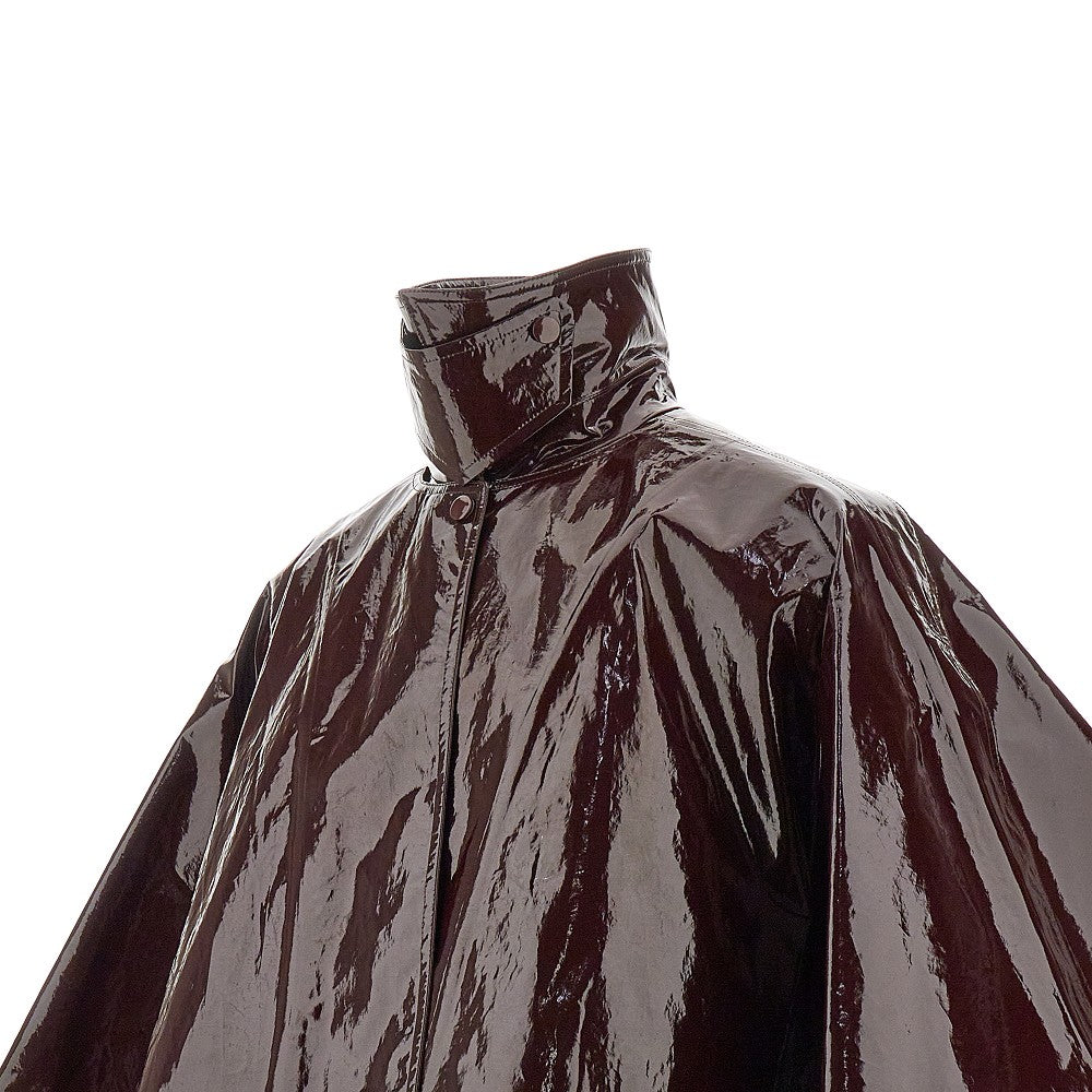 Coated cotton short cape