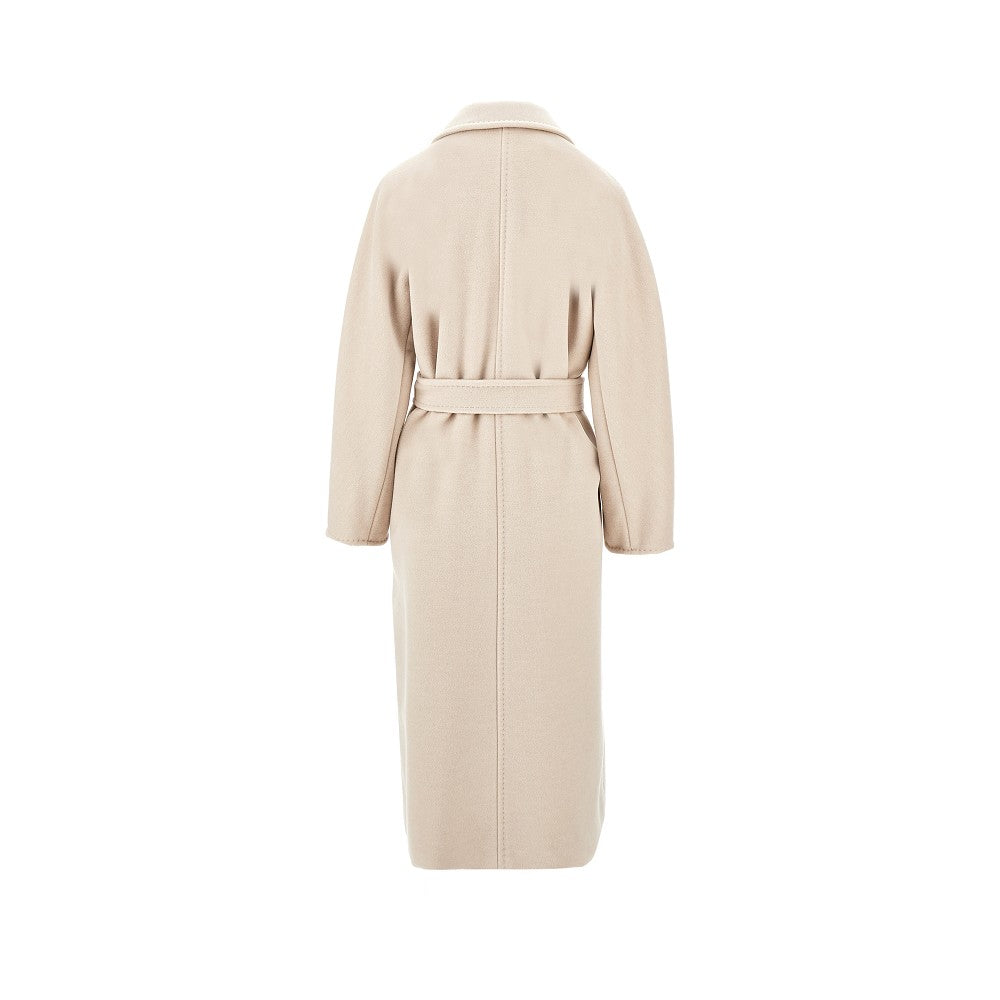 Cappotto doppiopetto in lana e cachemire