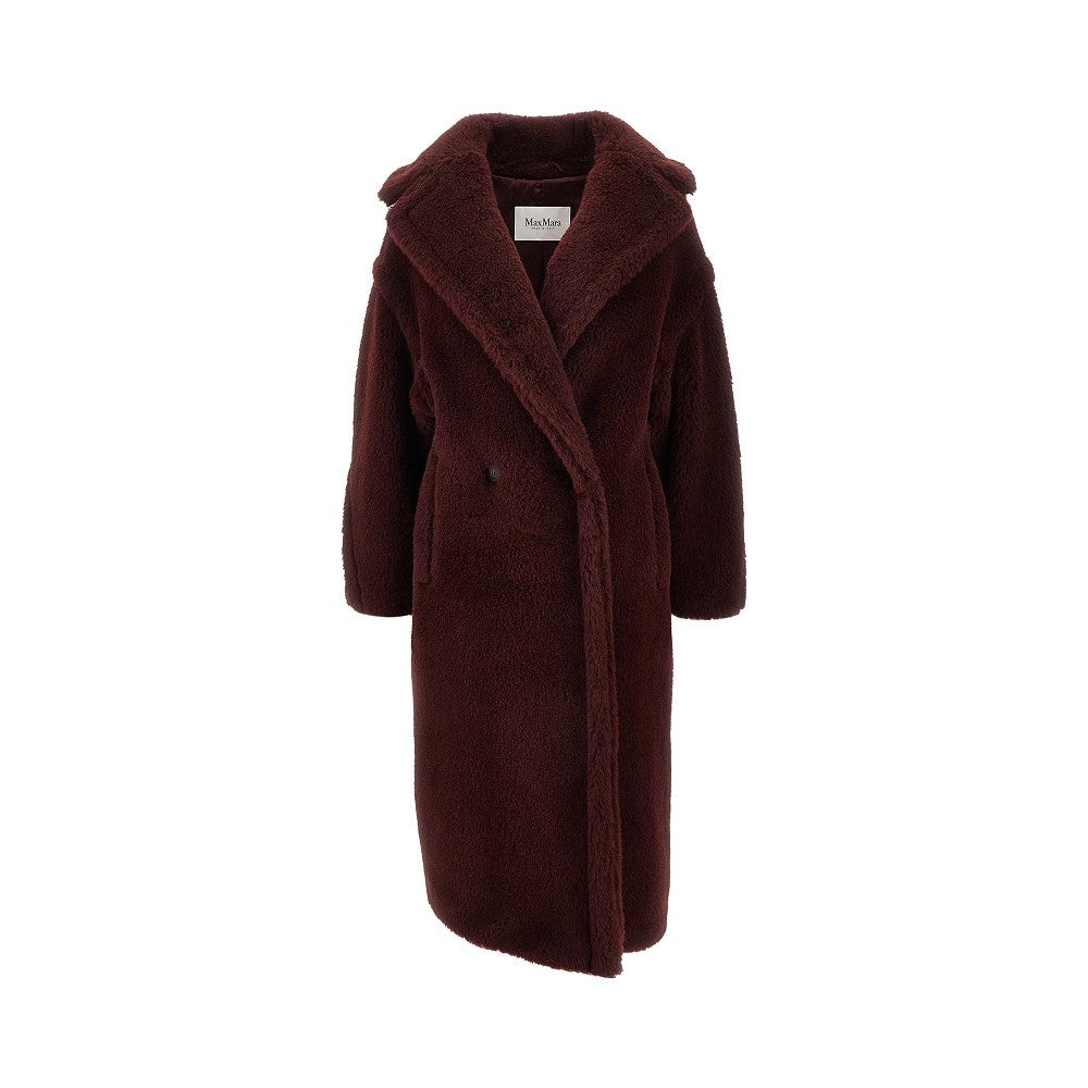 Teddy Bear Icon Coat in misto alpaca