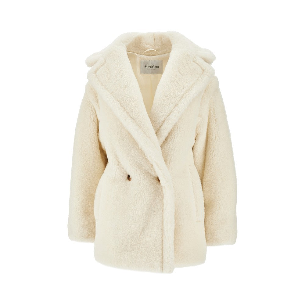 Teddy fabric 'Olga' short coat