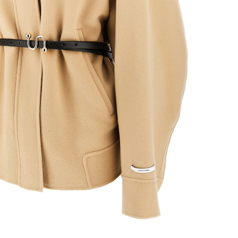 Caban oversize in drap double