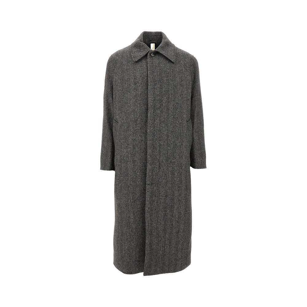 Herringbone Moon Shetland coat