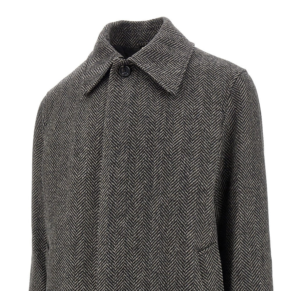 Herringbone Moon Shetland coat
