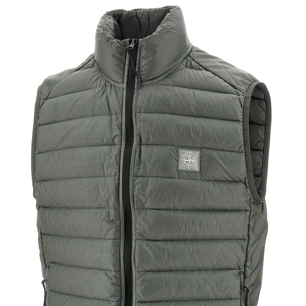 Gilet imbottito in nylon riciclato